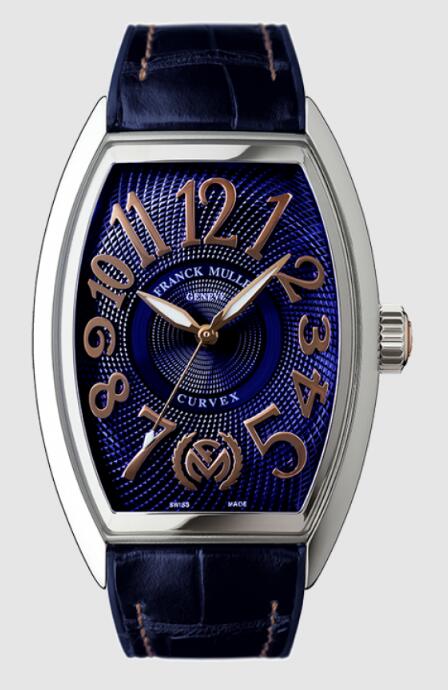 Franck Muller GRAND CINTREE CURVEX Replica Watch CX36SCATSTGJ ACAC Blue